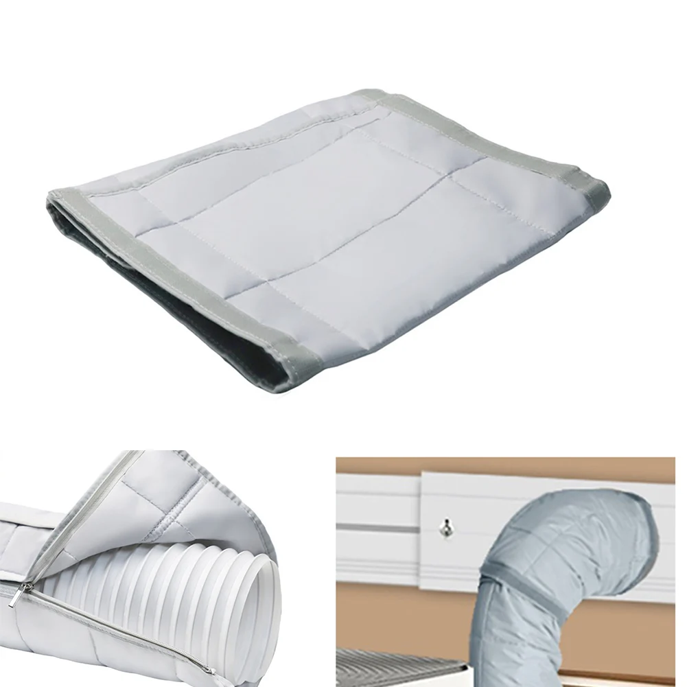 Air Conditioner Hose Cover Exhaust Pipe Protection Cover Waterproof Dustproof Heat Insulation Wrap Interface Protective Cover  ﻿