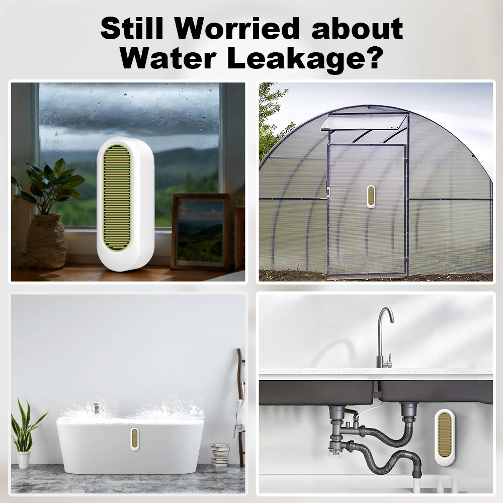 جديد زيجبي المطر الاستشعار تويا الذكية IP65 في الهواء الطلق مقاوم للماء كشف المطر تسرب المياه الاستشعار في الوقت الحقيقي APP مراقبة تنبيه