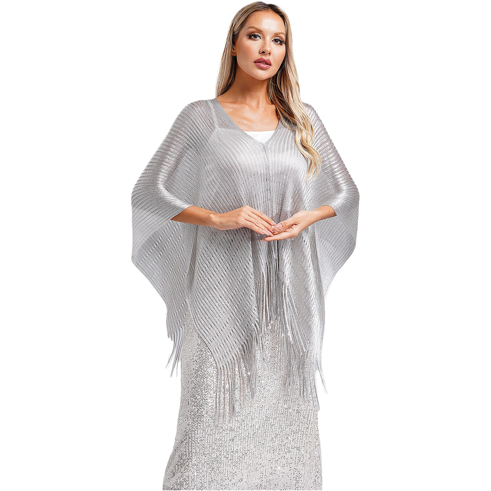 Shawl Summer Spring Autumn New Women's Top Tassel Shawl Cape Ponchos Knit Shawl Scarf for Evening Prom Cape Bathing Suit