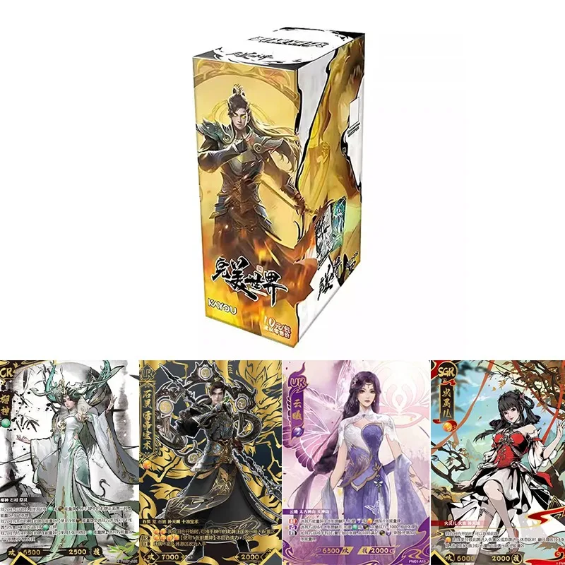 

Официальные подлинные карты KAYOU Perfect World, коллекционная карта Hero Duel, конкурентоспособная расширенная версия, периферийные подарочные игрушки в стиле аниме