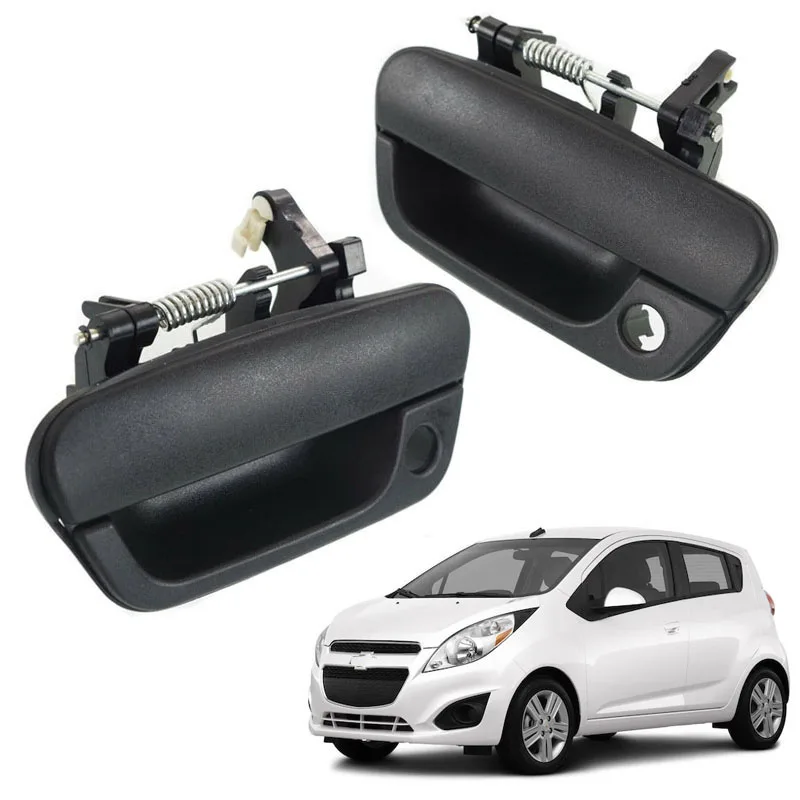 Manija de puerta exterior izquierda o derecha de coche para Chevrolet Sparks Beat Hatchback Sedan OEM: 95964943 95964944 manijas de puerta Exterior