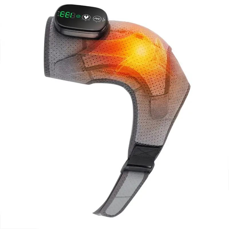 

A76G-USB Перезаряжаемый массажный коврик с подогревом для левого и правого плеча, умный массажный коврик для плеч с сенсорным экраном