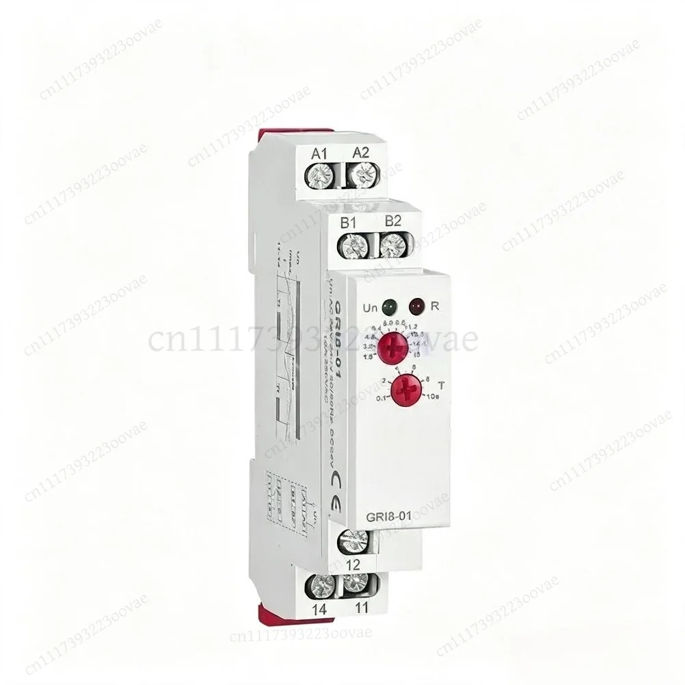 LK_Automatic Adjustable Over Current Protection Relay 0.5-16A AC24-240V DC24V for GRI8, Replacement Parts