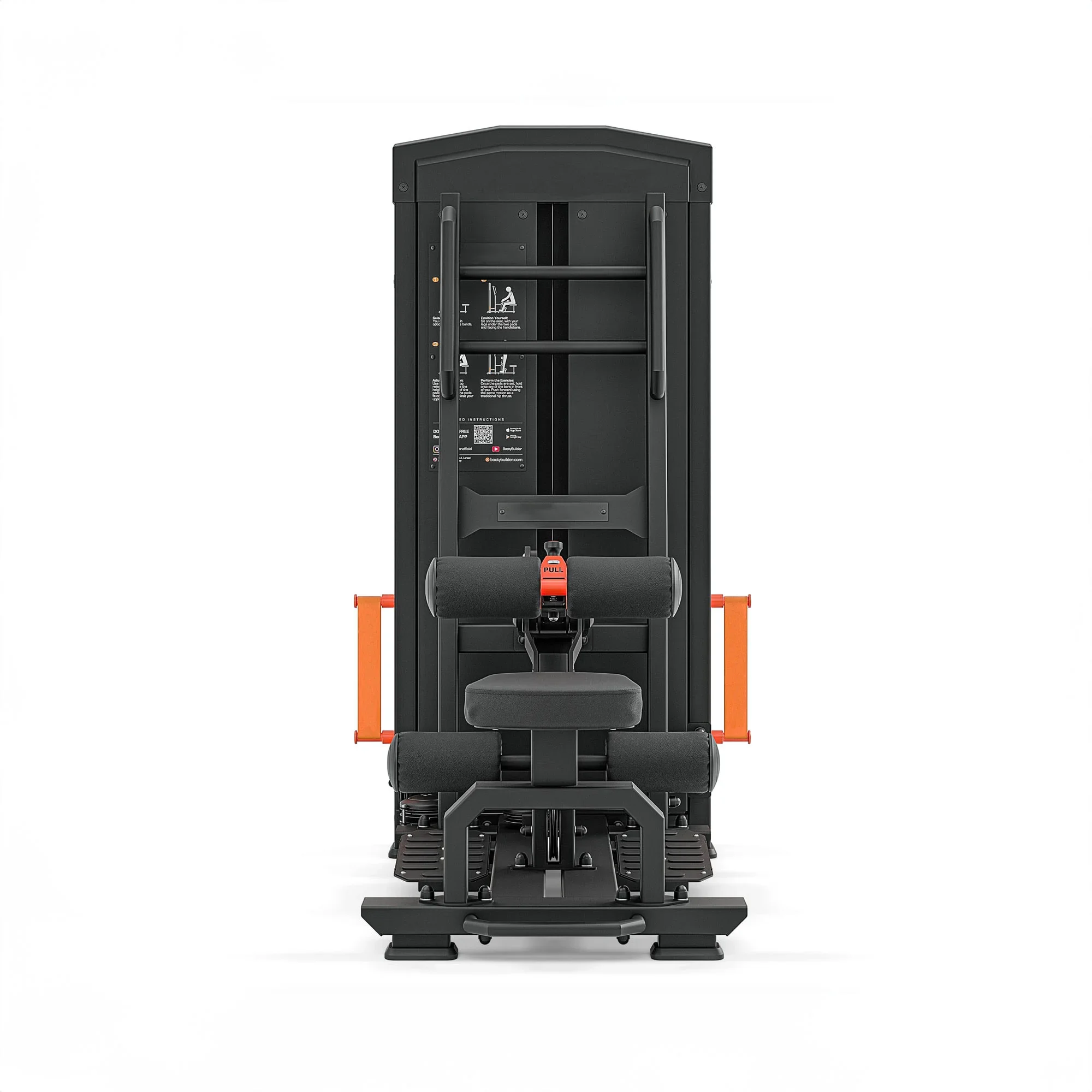 2026Steel Selectorized Standing Thrust Medium Loader Pin-Loaded Exercise Machine For Glutes And Back For Home Gyms