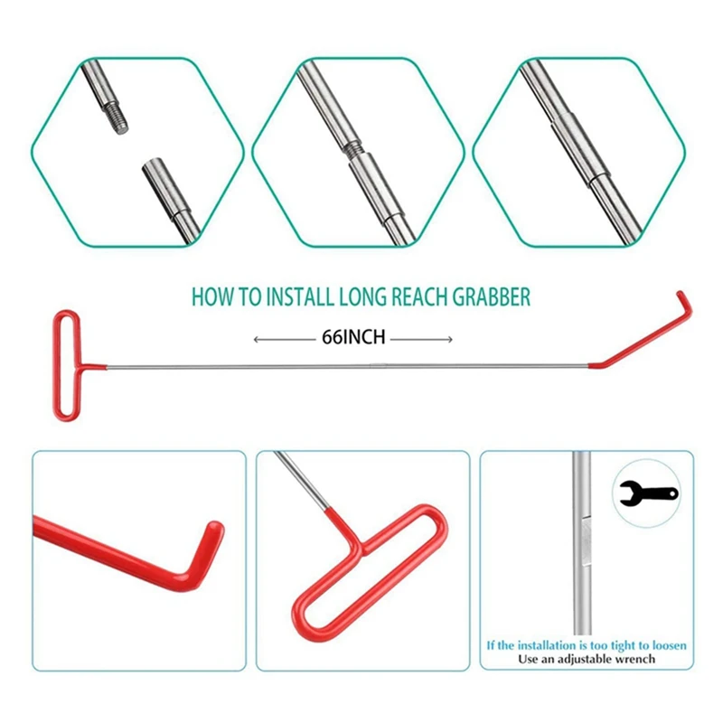 Porta do carro Abrir Desbloquear Tool Kit, Cunhas De Emergência Universal, Bomba De Ar, Bloqueio, Para Veículos, 14Pcs