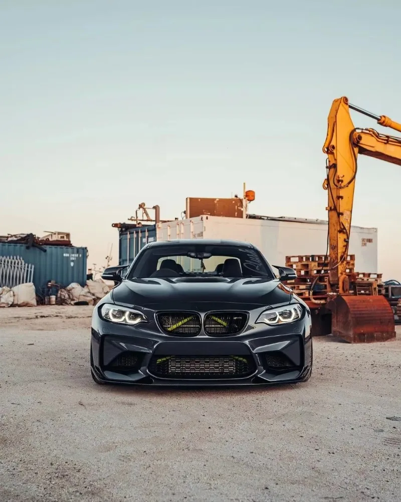 Dry Carbon Fiber MP Front Lip for F87 M2 Also M2C Have MP Front Splitter Dry Carbon Options