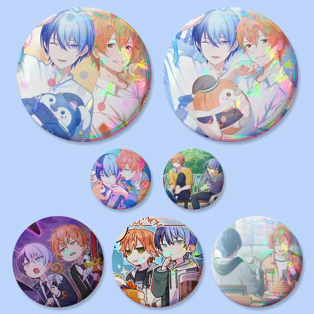 1 Stück CP Akitoya CB Musikspiel-Abzeichen Runde Kreative Anstecknadel Brosche Taschendekoration Zubehör für Fans Sammler Freunde Geschenke