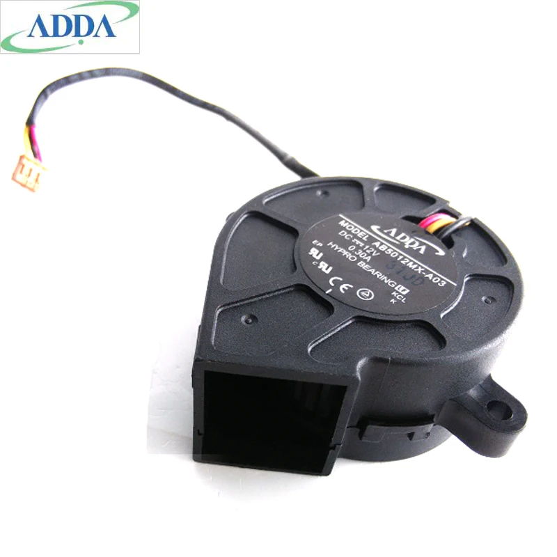 

Original FOR ADDA AB5012MX-A03 12V 0.30A projector blower cooling fan