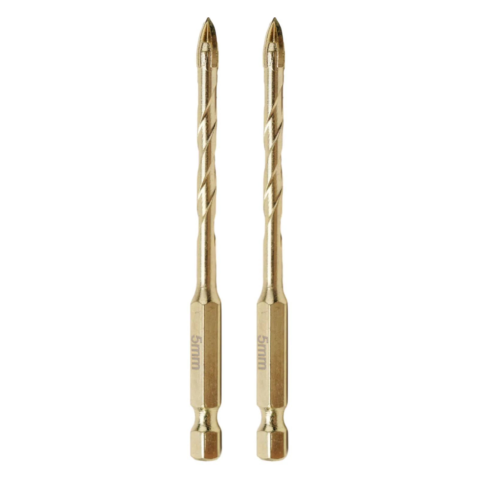 

2pcs Cross Hex Drill Bit 5-12mm 4-Flutes Drill Bits Carbide Drilling For Wall Glass Wood Metal Tiles Ceramic Concrete Hole Drill