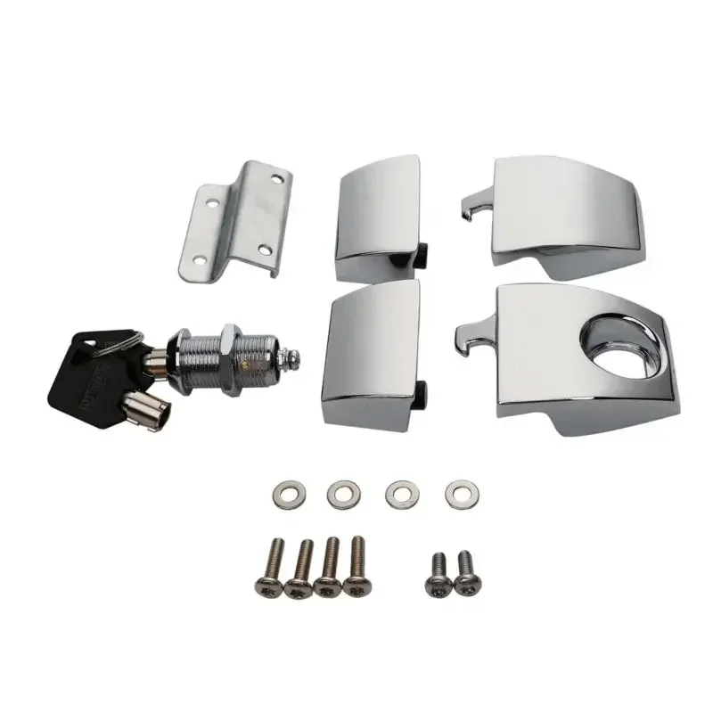 

Motorcycle Acsessories Accessory Tour Pack Latches For Harley Touring Electra Road Street Glide 2006-2013 FLHT FLHR FLHX