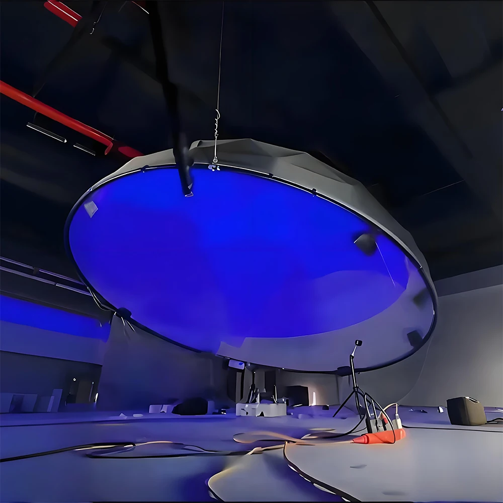Immersive Planetarium Dome Theater Screen 360-Degree Seamless Splicing 8K HD Fisheye Lens Professional Venue Integration