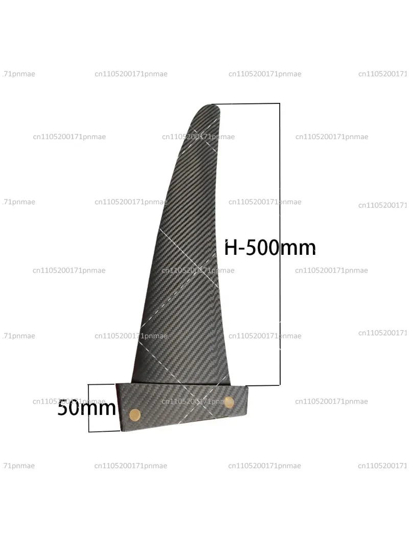 Surfboard Longboard Single Fin 33cm 44cm 50cm Tuttle Box Power Box US Box Twill Black Windsurf Fin