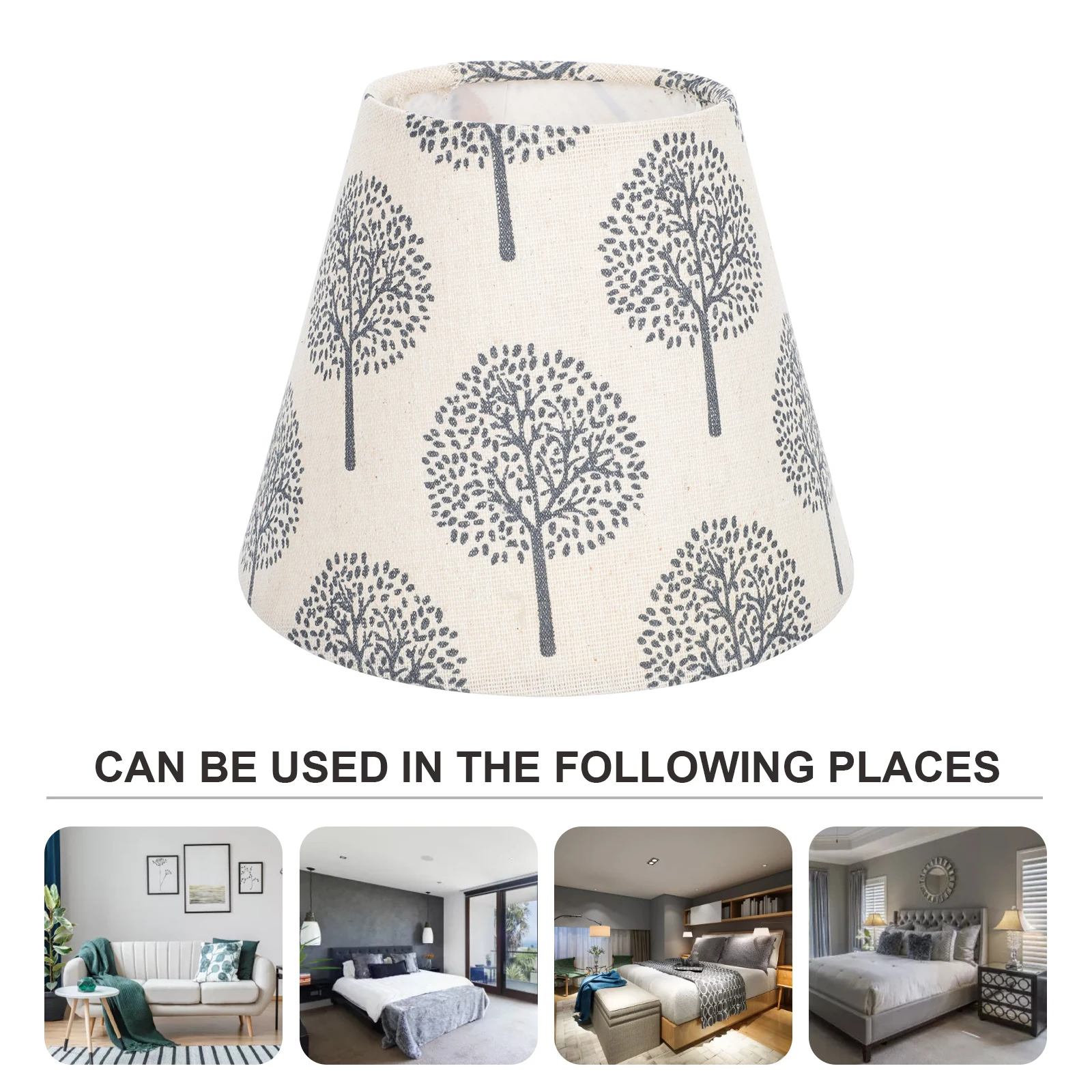 

Modern Simple Cloth Lampshade Durable Light Cover For Bedroom Home Decor Table Lamp Shade Ceiling Light Accessory Lightweight