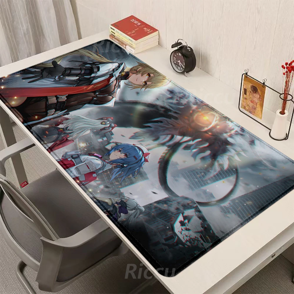 Best Sellers Girls’ Frontline Anime Large gaming electronic sportse accessories HD Printing Computer Lock edges Rubber Mouse Pad