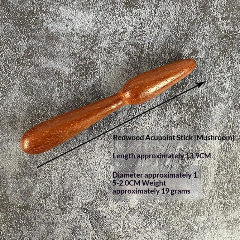 【H】1PCS Wooden Reflexology Sticks Foot Hand Massage Wooden Stick Tools Thai Face Neck Back Waist Massager Trigger Points
