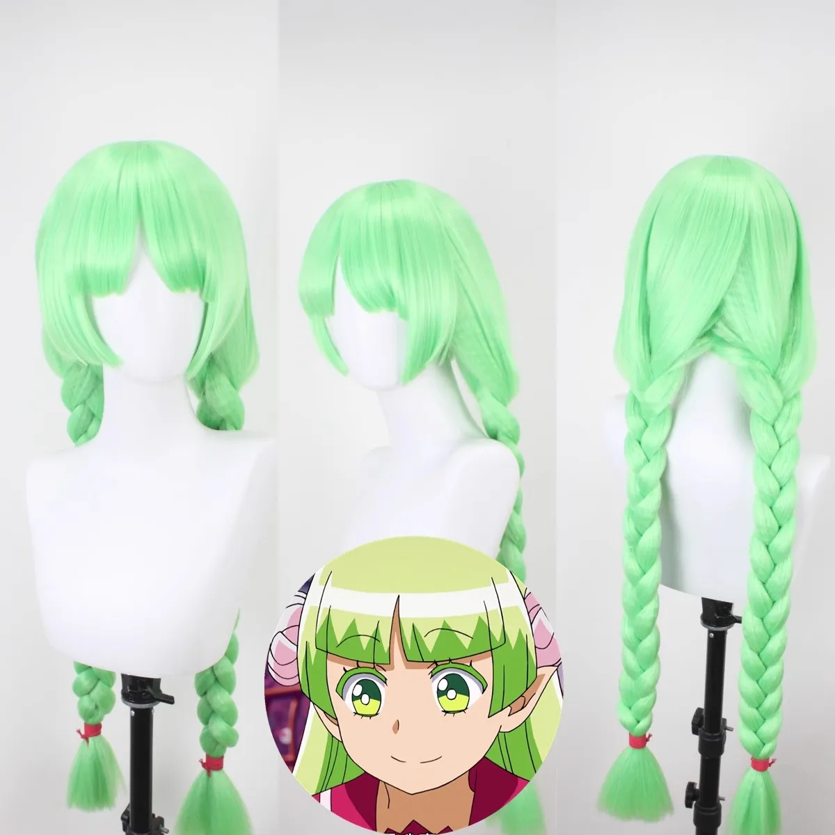 

Handmade SMT Cosplay Wigs for Welcome to Demon School! Iruma-kun Amy Kirio