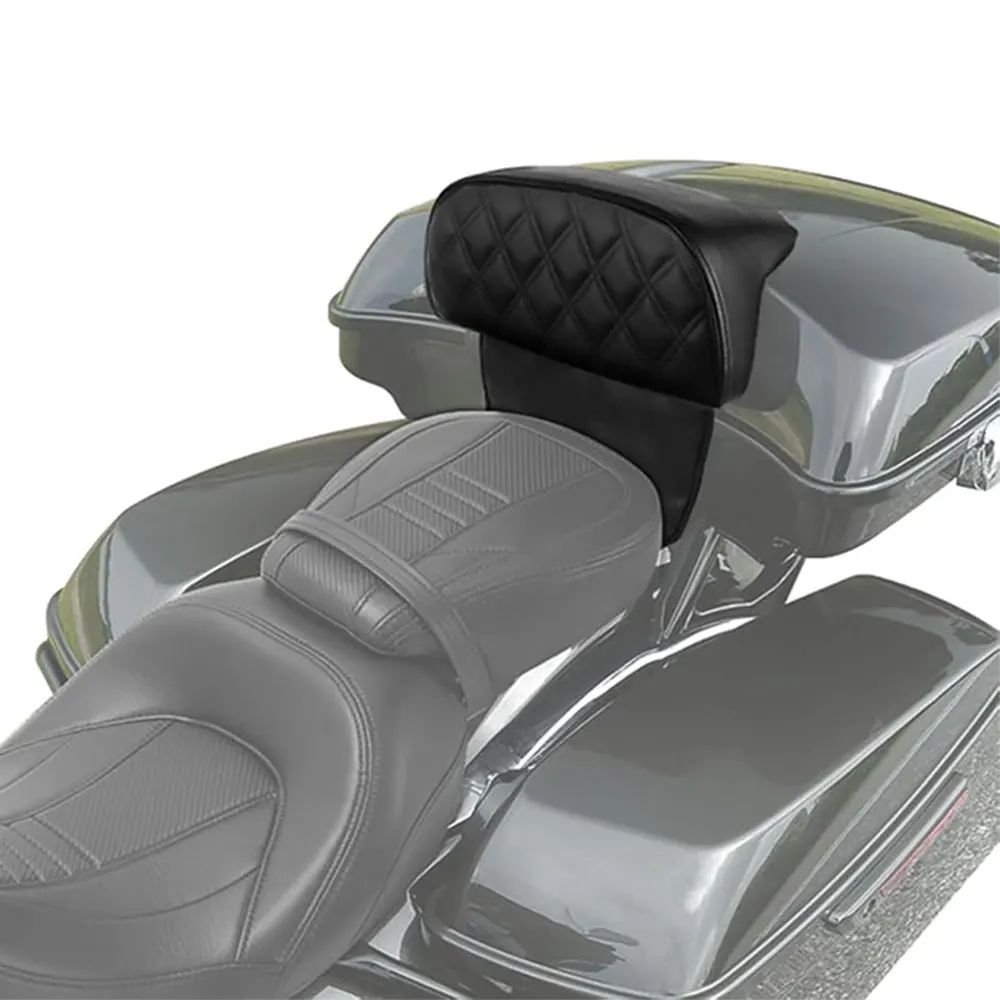 Trunk Backrest Pads For Harley Touring Road King Street Electra Glide Ultra Limited FLHT FLHTK FLHR 2014+ Tour Pack Luggage Pad