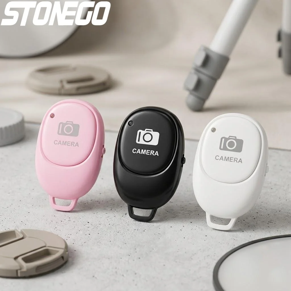 Wireless Bluetooth Remote Control Shutter for Android iOS Smartphones Selfie Stick Accessory Universal Remote Controller