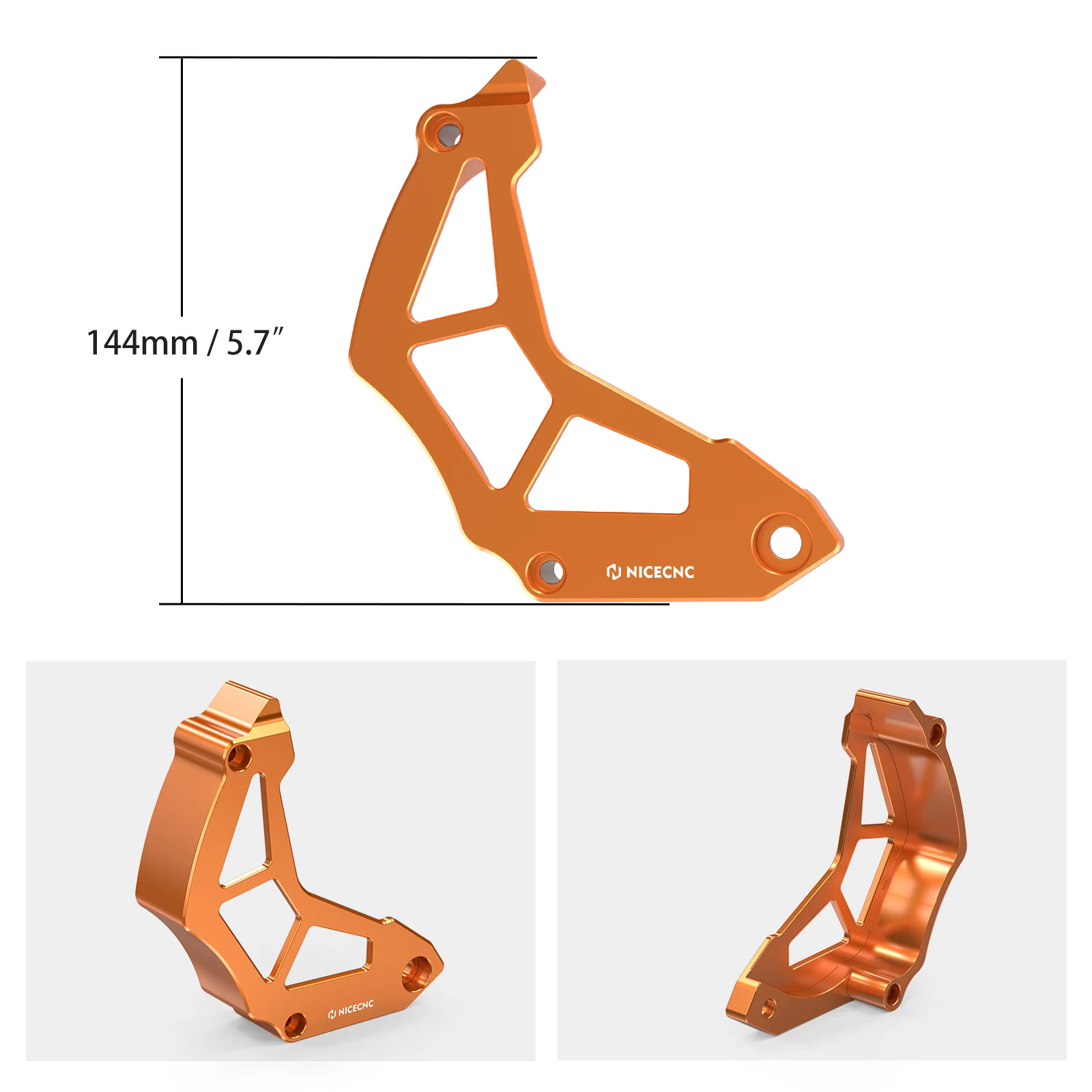 ل KTM 790 890 Duke Adventure R/S NICECNC سلسلة Guaud غطاء الاستشعار 790 ADV/R/S 19-23 890 ADV/R/S 21-23 Husqvarna Norden 901 22