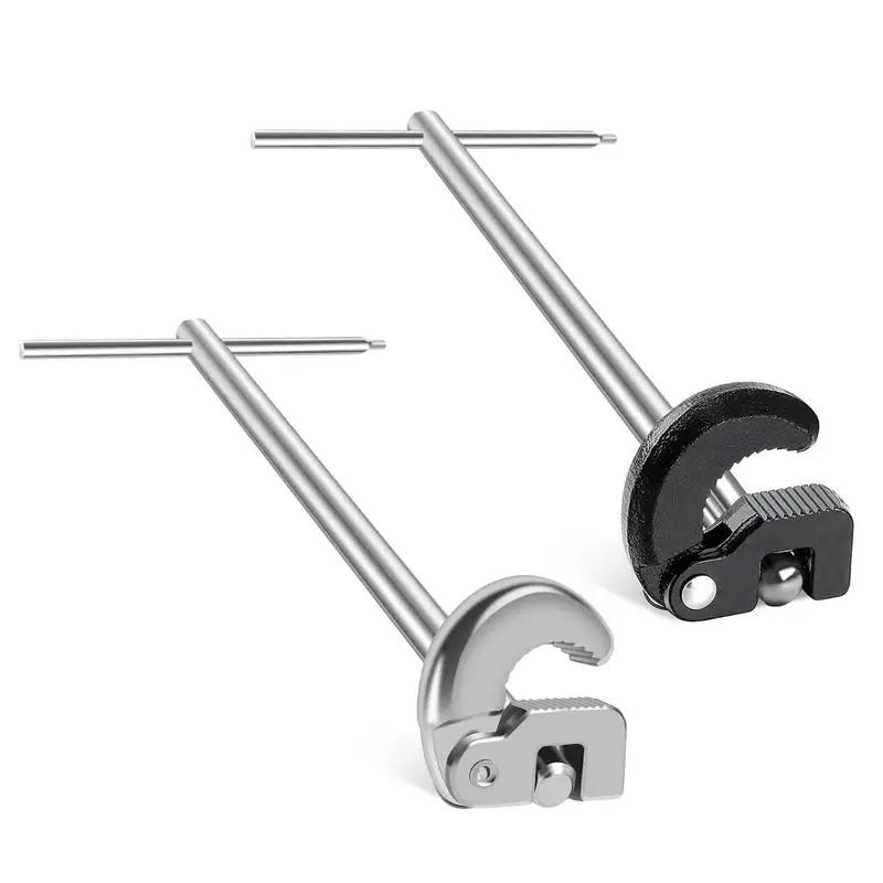 

Sink Wrench Adjustable Nut Spanner Multifunctional Wrench Disassembly Tool For Kitchen Sewer Bathroom Bathtub Garden
