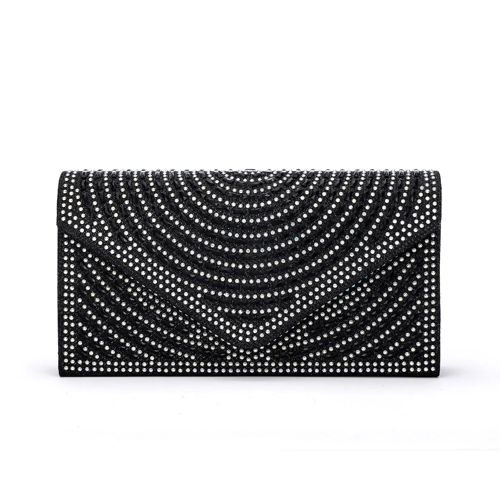 

2023 New Diamond Bling Evening Clutch Bags Bling Wedding Dinner Wallets Fashion Purse With Chain 3 Colors Mini Party Bags