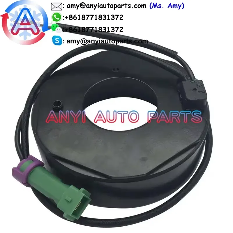 Bobina de embreagem eletromagnética para compressor de ar condicionado automotivo CC2357 para vw passat b5 96x62x28x40mm