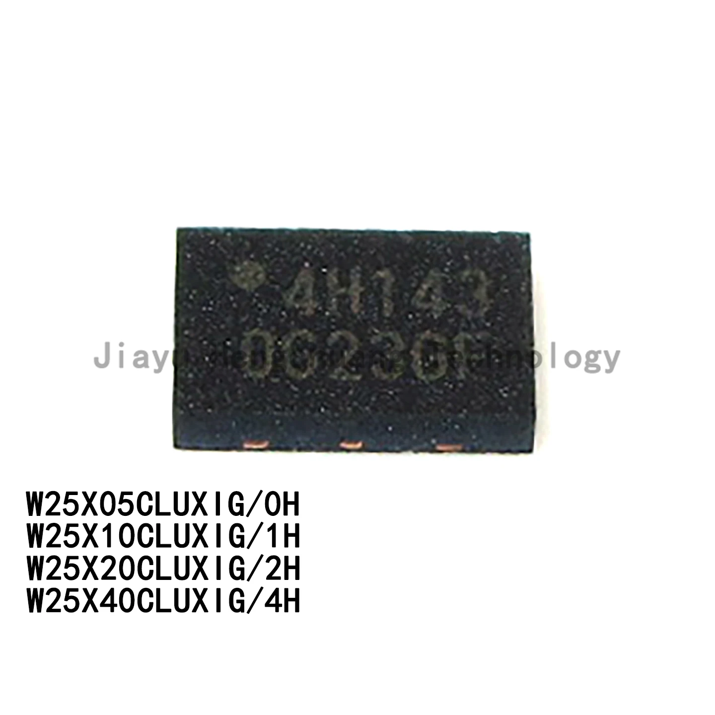 5PCS W25X20CLUXIG 2H W25X40CLUXIG 4H 4Mbit W25X05 W25X10 USON8 2*3 NOR FLASH Serial Flash Memory Chip