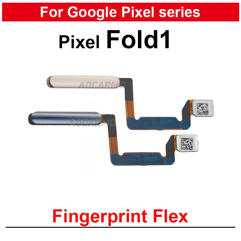 For Google Pixel Fold1 Fingerprint Flex Cable Loudspeaker Buzzer Ring Speaker Module Flex Cable Replacement Parts