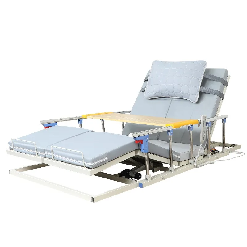 

Electric get-up aid bedridden elderly care bed household paralyzed patient bed lift back leg lift turn over aid