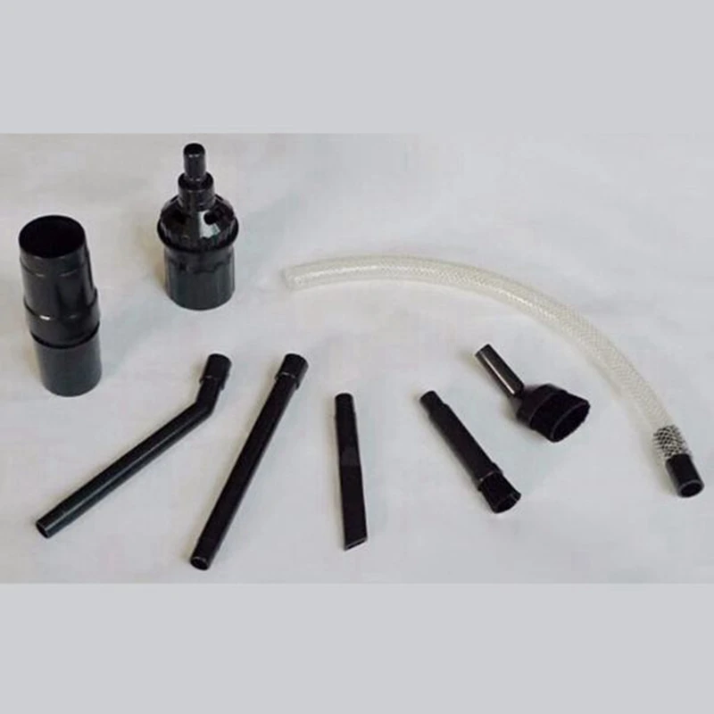 ABBK 18Pcs Mini Vacuum Cleaner Attachment Tool Set for Car Keyboard, Fits All 32mm Hose, Micro-Tool Kit, Black