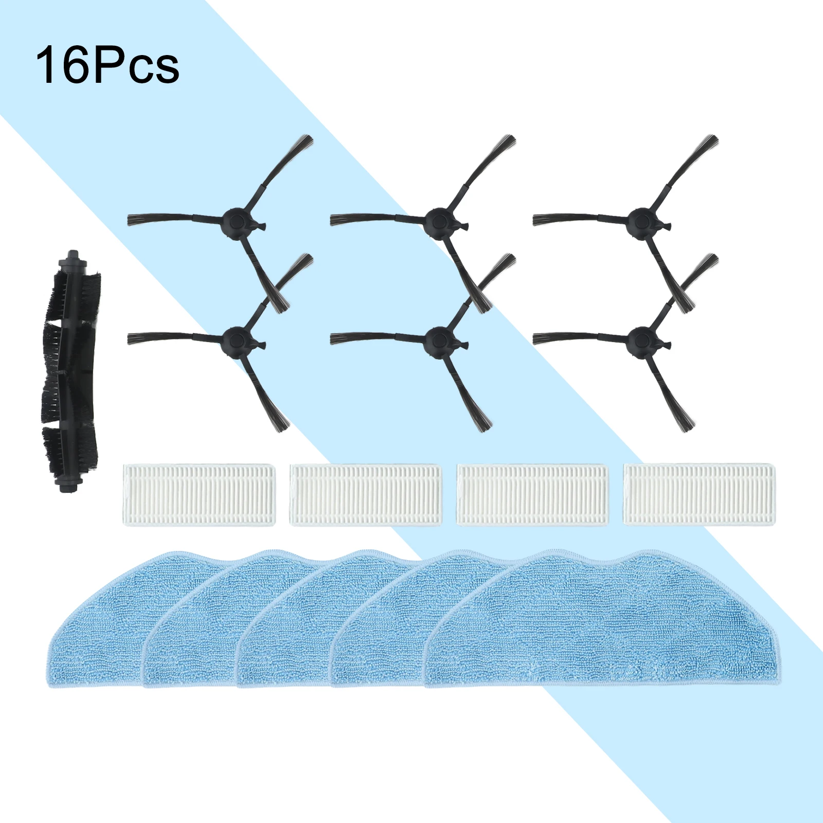 

For Tefal For XPlorer Serie 75 S+ Robot Vacuum Cleaner Replacement Brushes and Filters Side Brush Mop Cloth Main Brush