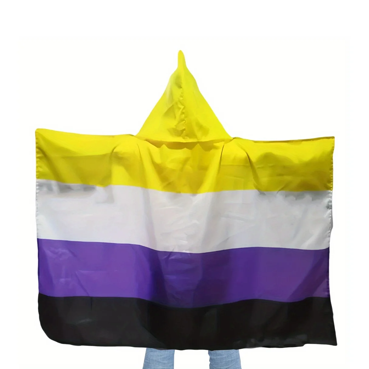 Many Choices Body Flag 90x150cm 3x5ft Cape Flag Indoor Outdoor, Single Side Printing for Events