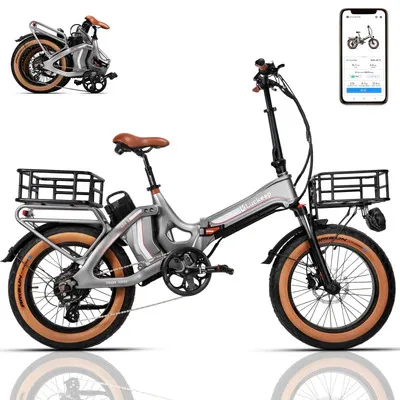 Upgrade Luckeep X1 US Warehouse Electric Ebike Foldable Electric City Hybrid Bicycle Mountain Folding Electric Ebike Bicycle