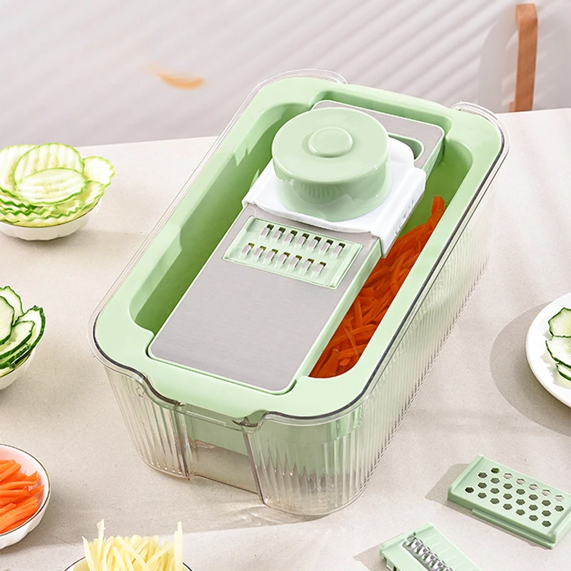 

Multifunctional Vegetable Cutter Food Chopper Potato Slicer Carrot Grater Onion Shredder Salad Cutter Kitchen Gadgets