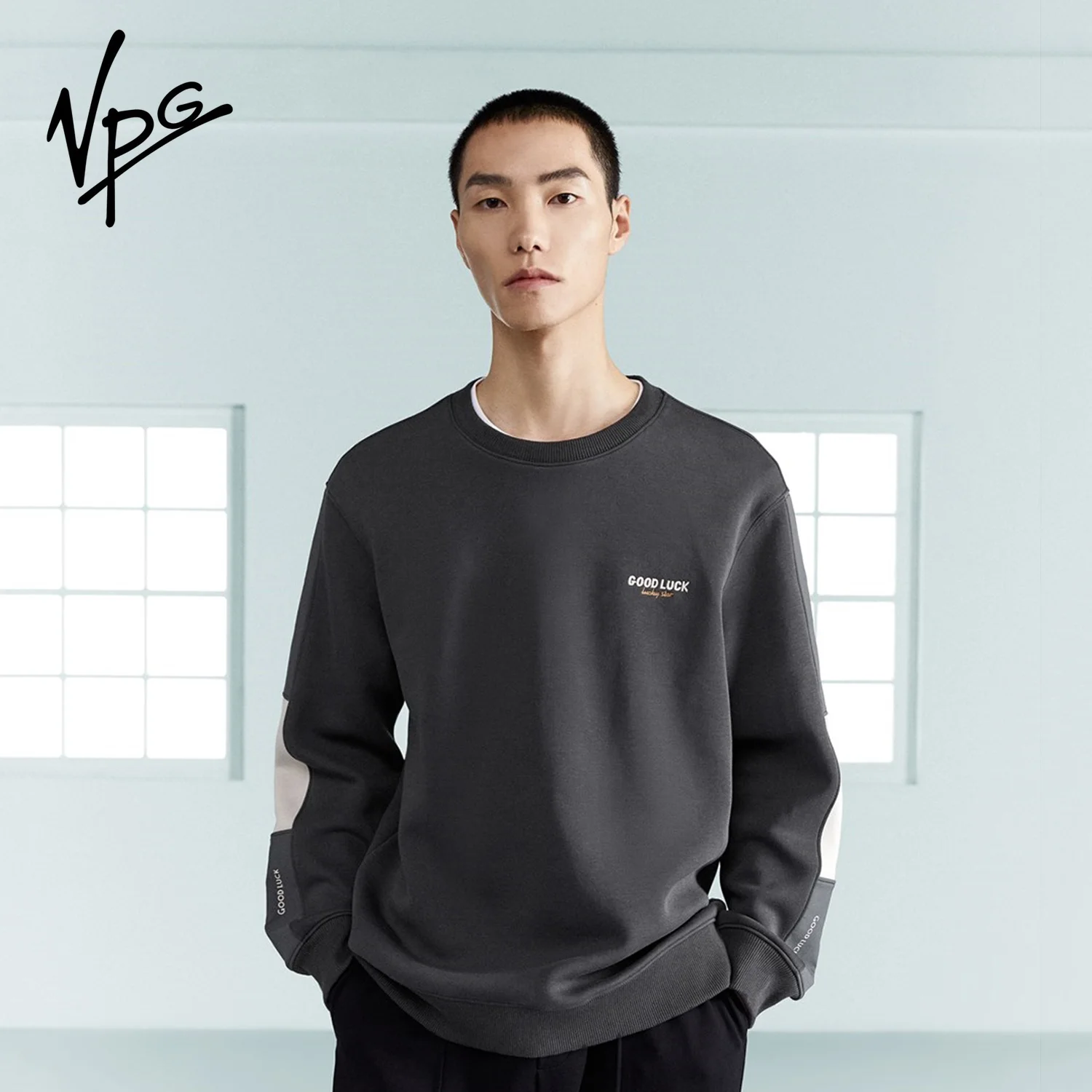 VPG Casual Sweater Men O-Neck Pullovers Fashion Male Autumn Warm Sweatshirts