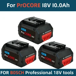 CORE18V 10000mAh ProCORE wymienna bateria do Bosch 18V profesjonalny system narzędzi bezprzewodowych BAT609 BAT618 GBA18V80 21700 komórka