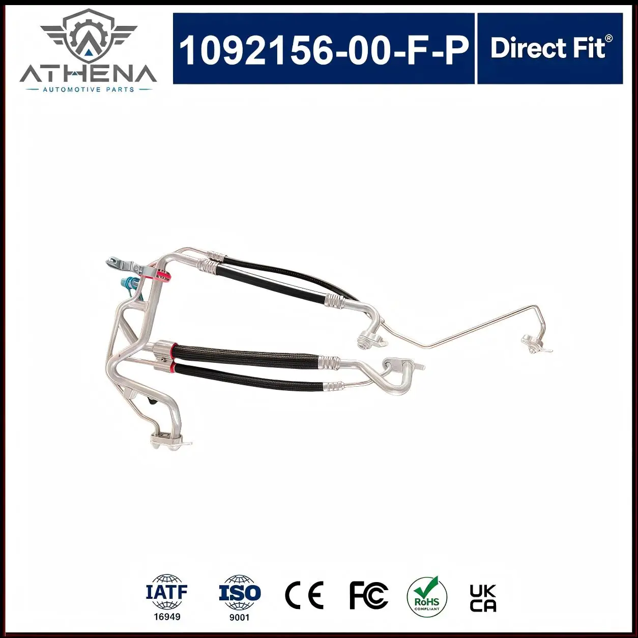 1092156-00-F-P AC Refrigerant Hose Assembly Auto Parts Fix Air Conditioning Leak Fault For Tesla Model 3 Chassis Parts