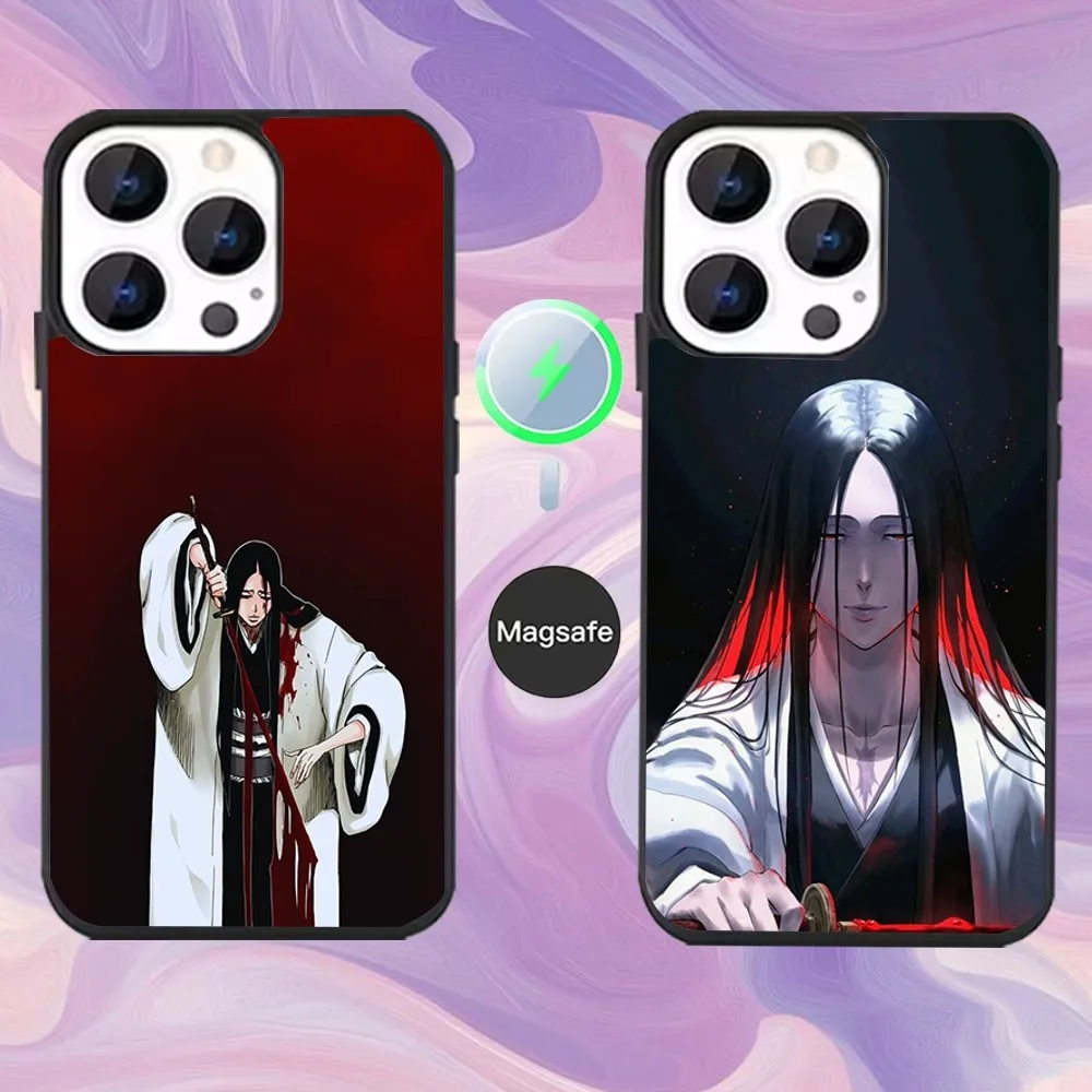

Retsu Unohana B-Bleachs Phone Case For iPhone 16,15,14,13,12,11,Pro,Max,Plus,Mini,Magsafe,Magnetic Wireless Charging Case