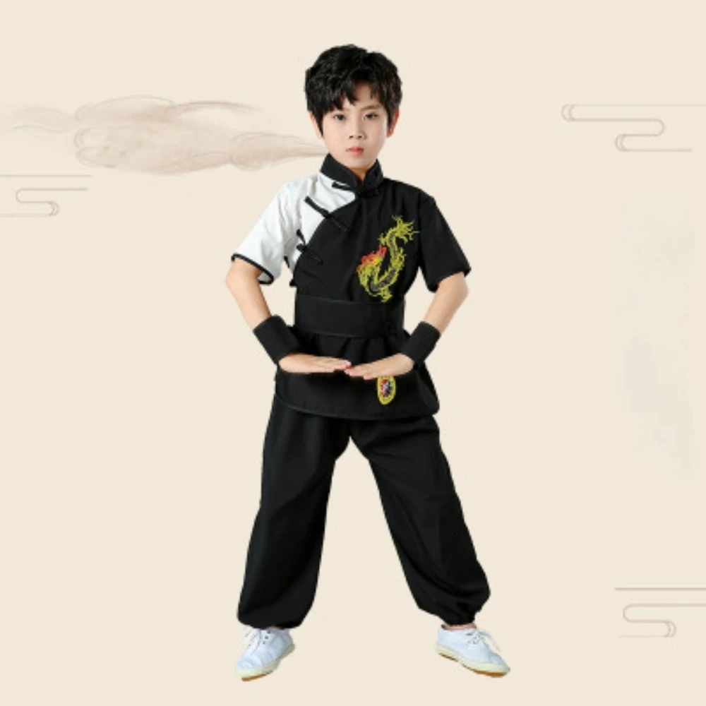 

Wushu Suit Cosplay Costumes Stage Girl Kids Clothes Children Clothing Ethnic Style Chinese Performance Kung Fu Uniform Boy Set