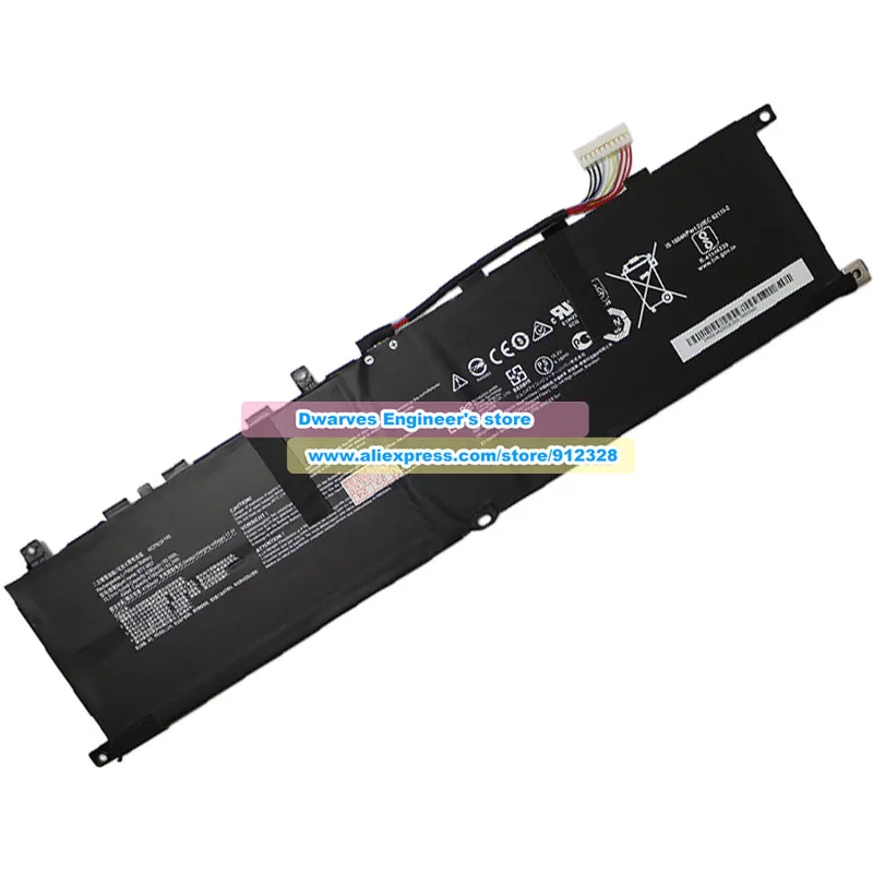 New BTY-M57 Battery 15.2V 65Wh for GS65 9SE 9SF GP66 Leopard 10UE 10UG 11UE 11UG 11UH 12UE 12UG 12UH GP76 GP77 12UGS MS-17K3