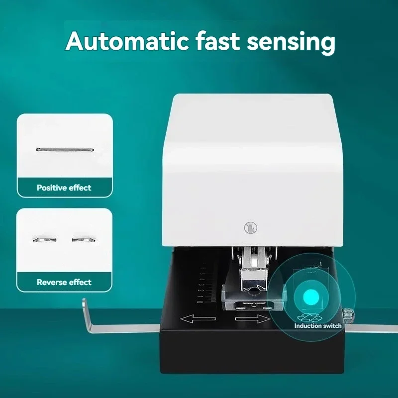 220v Electric Automatic Intelligent Induction Electric Stapler Double Head Machine Office Supplies Stationery