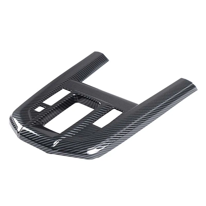 

ABS Carbon Fiber Car Center Console Shifter Frame Cover Decoration Stickers For Isuzu D-MAX 2022-2024 Interior Car Accessories