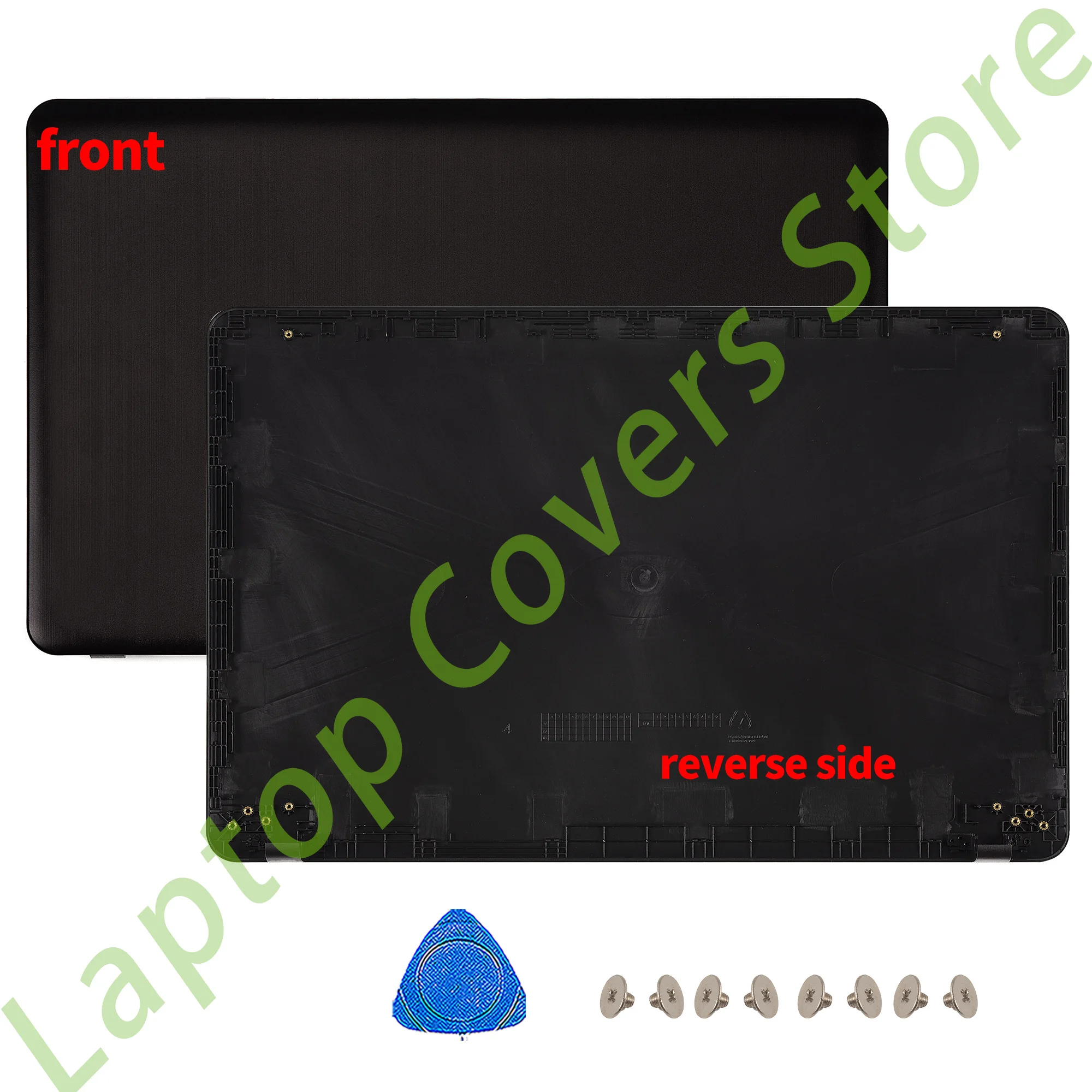 New For X541 X541U R541 R540 A540 VM592 VM520U LCD Back Cover Front Bezel Hinges Parts Replace Black/Silver