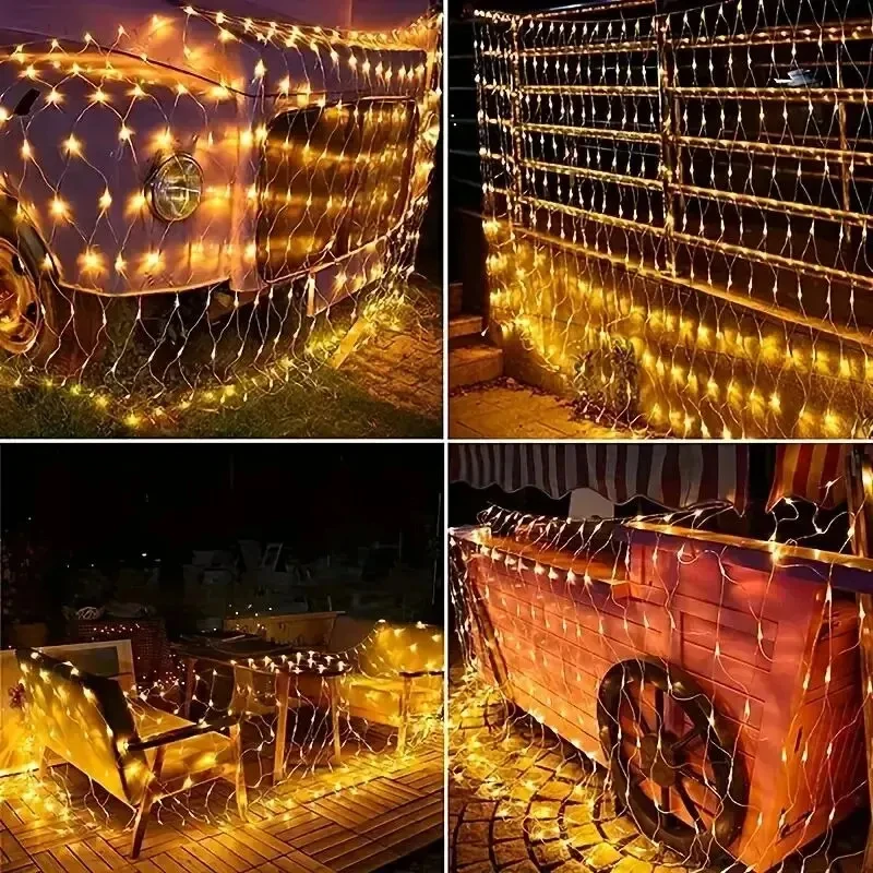 Rede de malha luzes led 1.5m/2 - Outdoor Lighting Grid Screen avaliação e preço