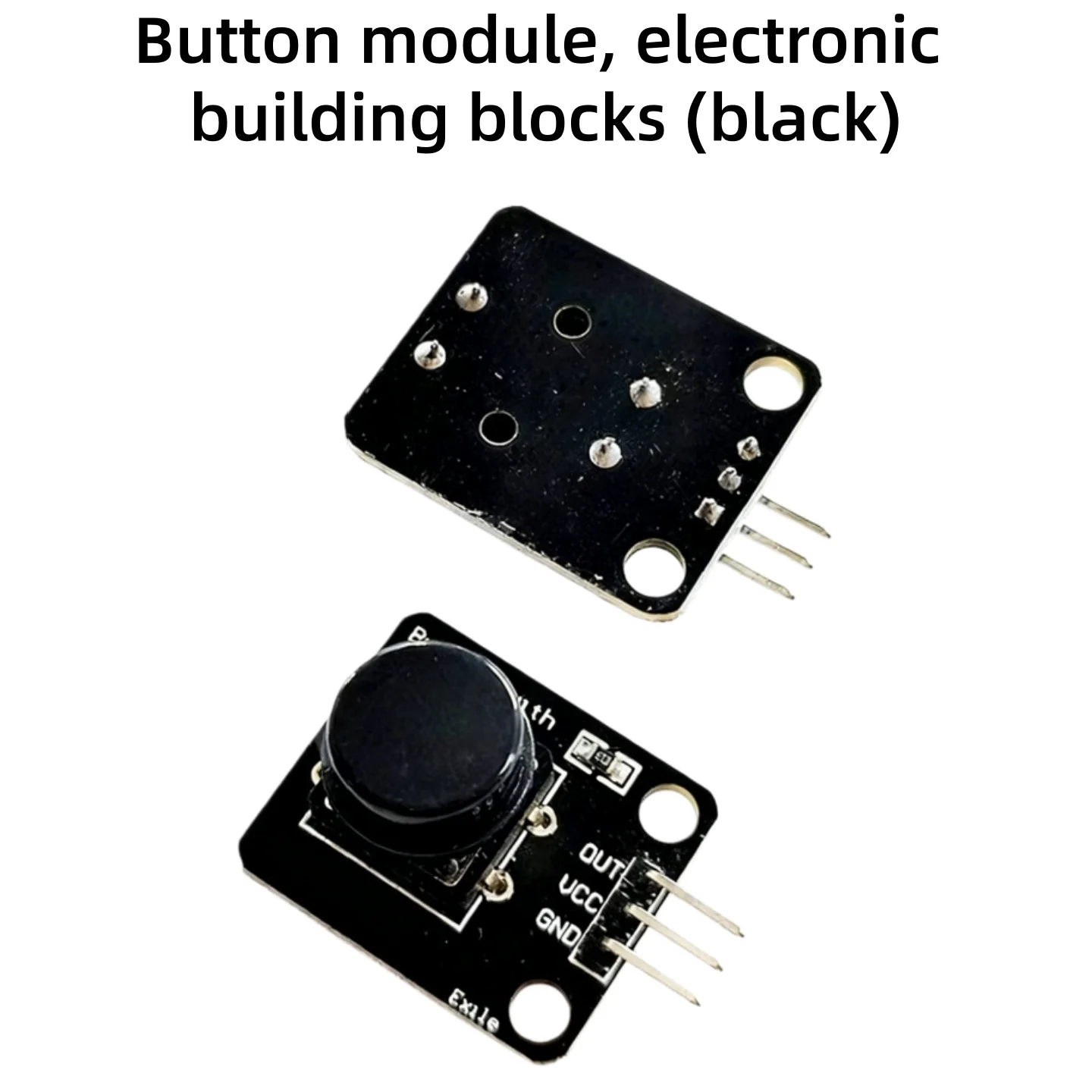 6–1 Stück, 25 x 21 x 14 großes Tastenmodul, leichtes Touch-Schaltermodul mit Hut, hoher Ausgang für Arduino oder Raspberry Pi 3