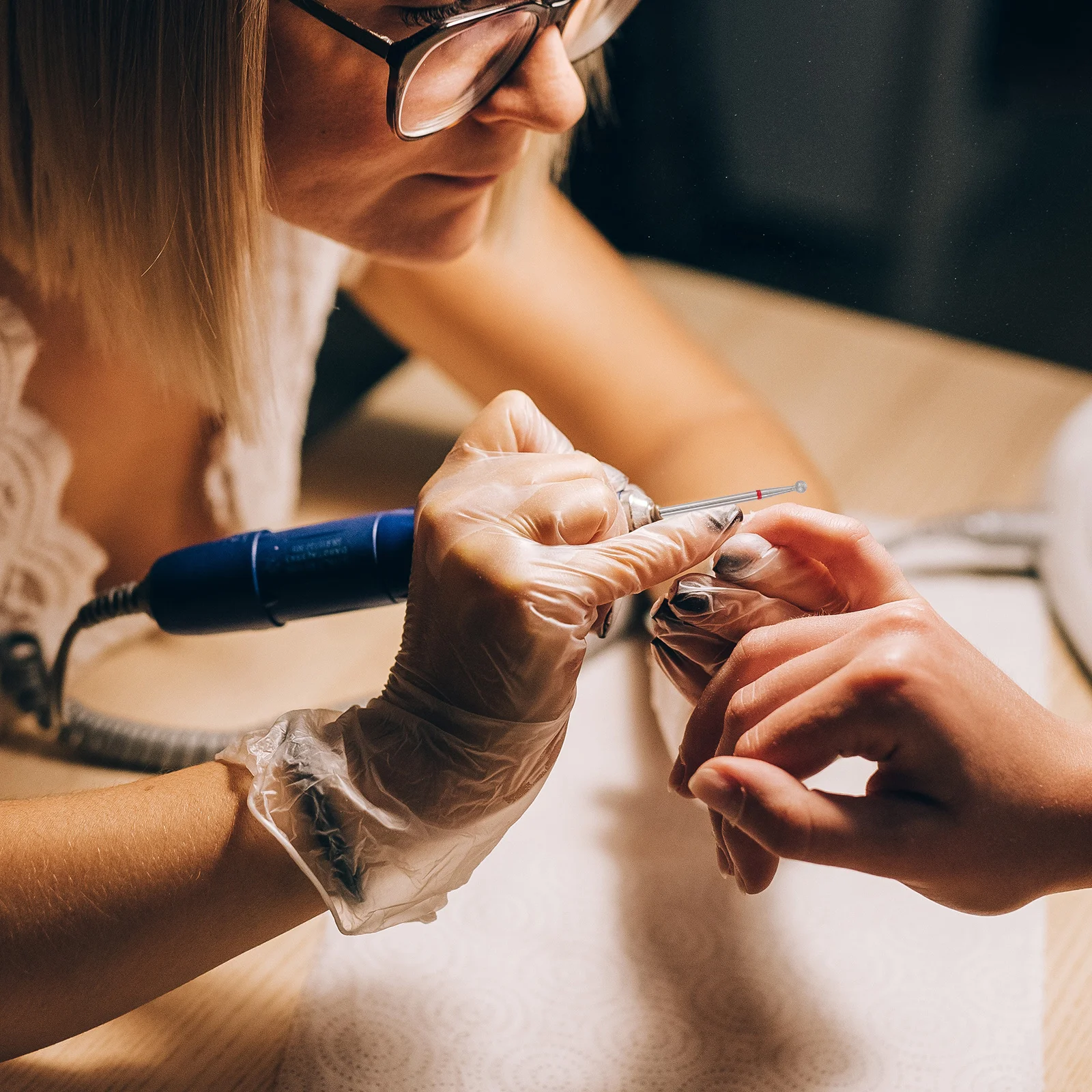 3 stks slijpkoppen manicure boren elektrische nagelschuurmachine voor verwijdering van dode huid lichtgewicht duurzaam polijstgereedschap nagelkunst