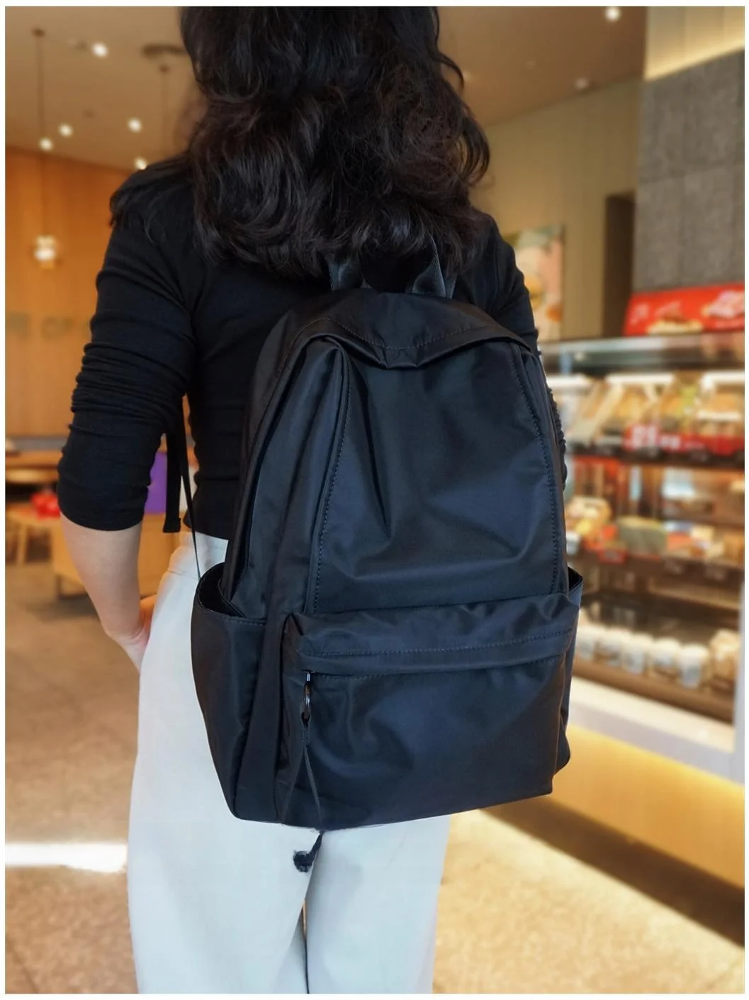 unisex-oxford-cloth-backpack-large-capacity-lightweight-commuting-travel-bag-with-computer-pocket-and-usb-charging-port