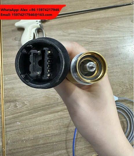 Factory Veterinary 47kHz Ultrasonic Dissection Equipment Ultrasonic Transducer Handpiece Cable Compatible With Olympus Generator