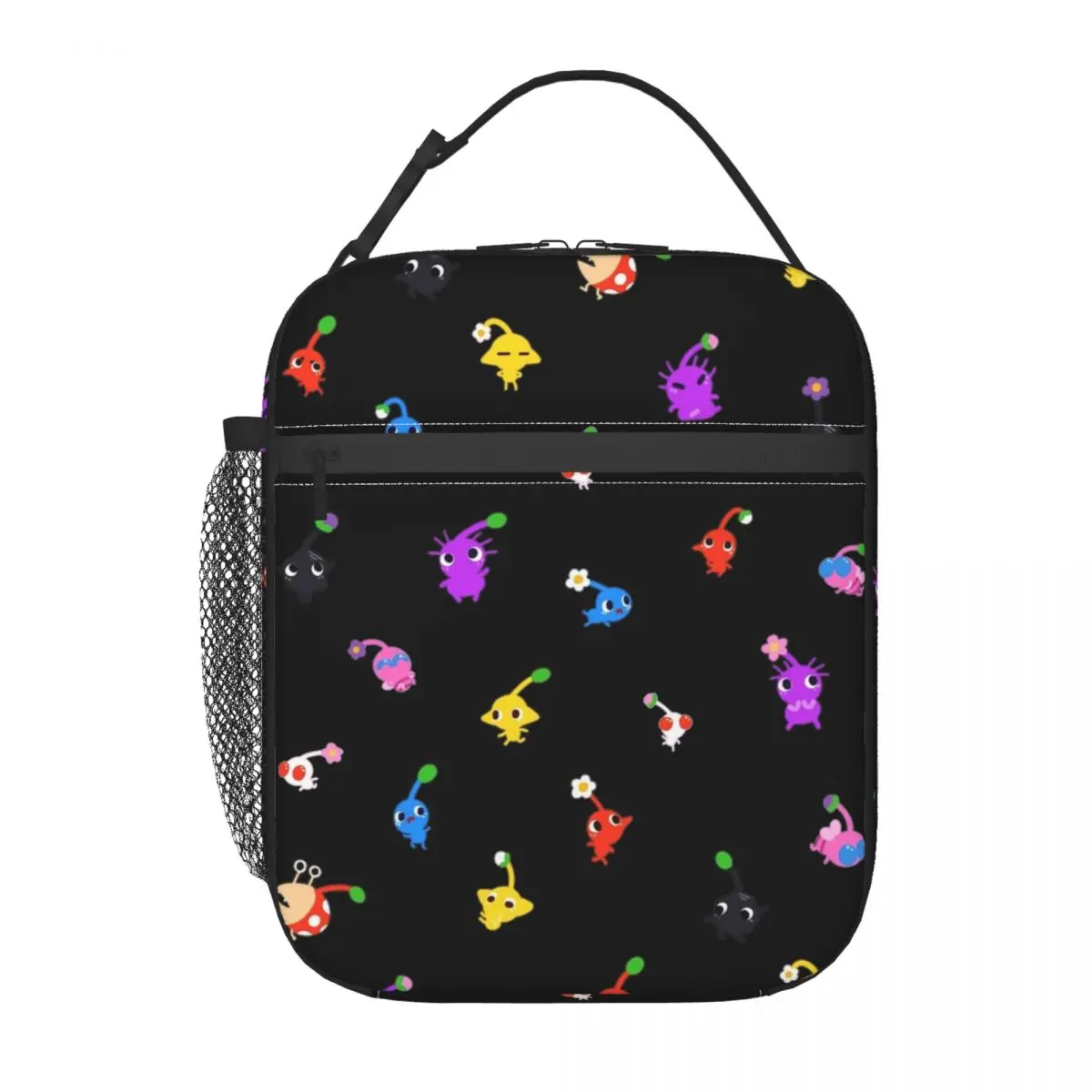 Lustige kleine pikmin wärme isolierte Lunch-Tasche für Reisen viele Pikmin tragbare Food-Tasche Männer Frauen kühler thermische Lunchboxen