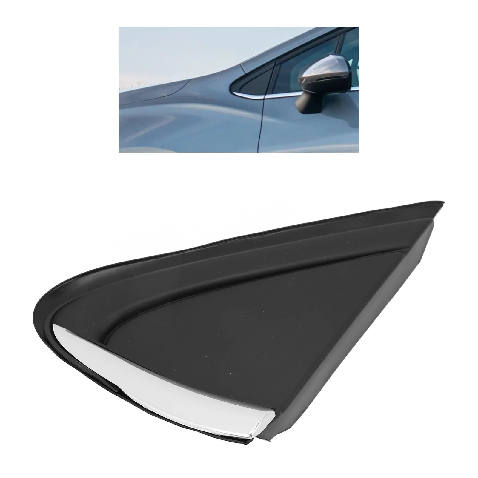 Exterior Side Pillar Molding Black Sleek Smooth Pillar Trim Corner Molding High Strength For Cruze 2016 To 2019 Right 84106816